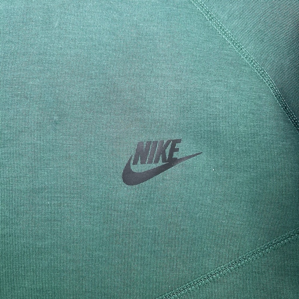 Nike Men's Tech Fleece Full-Zip Hoodie Size XL Green FQ1883-341 NWT - Picture 6 of 9